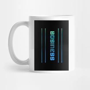 Business Subject typographic designed Mug